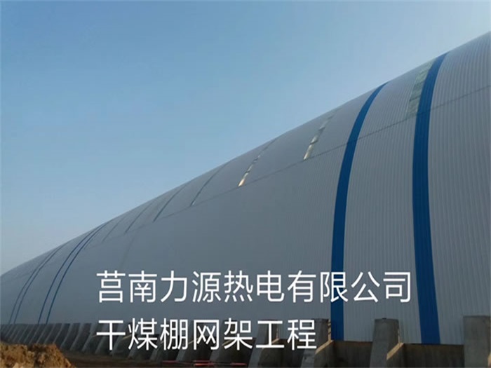 桦甸力源热电有限公司干煤棚网架工程